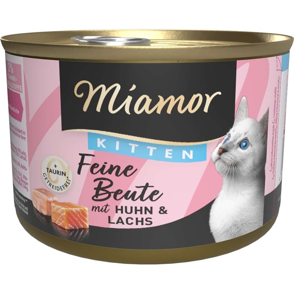 Miamor - Feine Beute Dose Kitten 12x185g