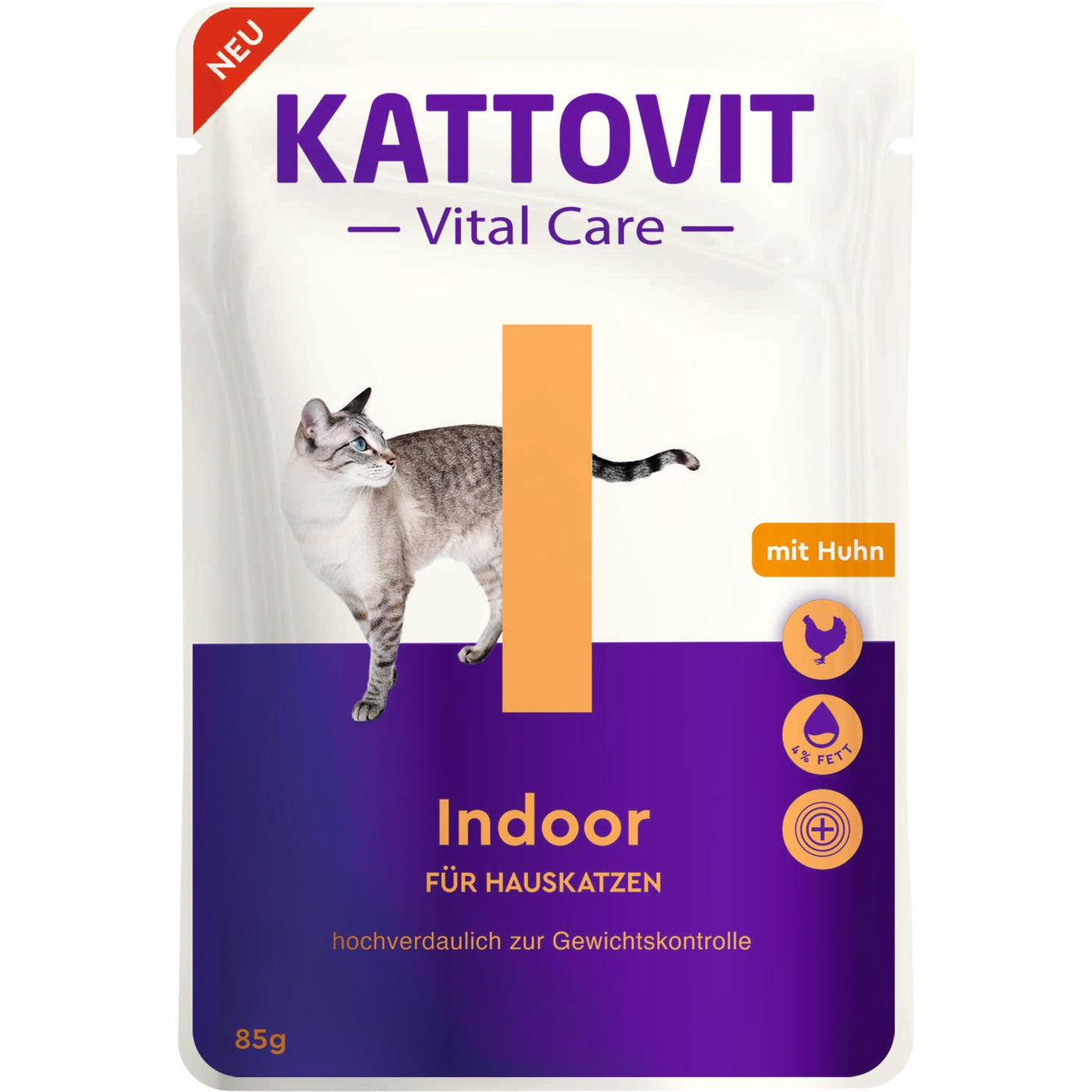 Kattovit - Feline Diet Vital Care Indoor 24x85g