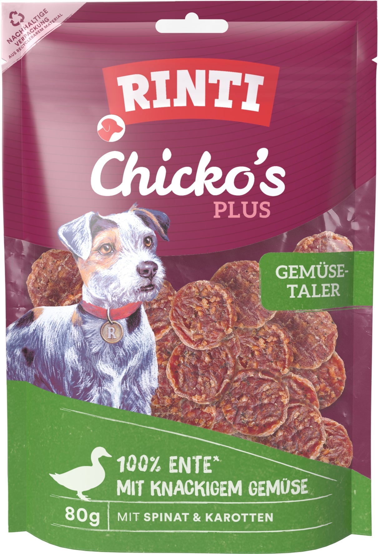 Rinti - Extra Chicko Plus 12x80g