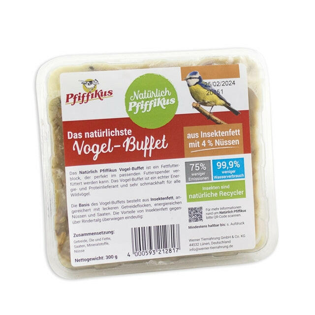 Nat-Pfi Vogel-Buffet Nuss