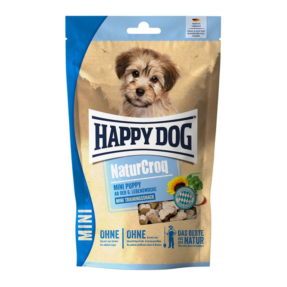 Happy Dog - NaturCroq Mini Puppy Snack 10x100g
