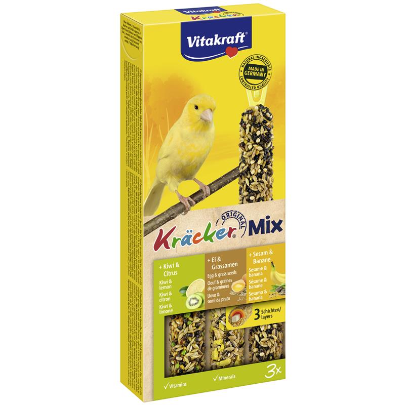Vitakraft Bird Kräcker Mix Ei, Kiwi & Banane
