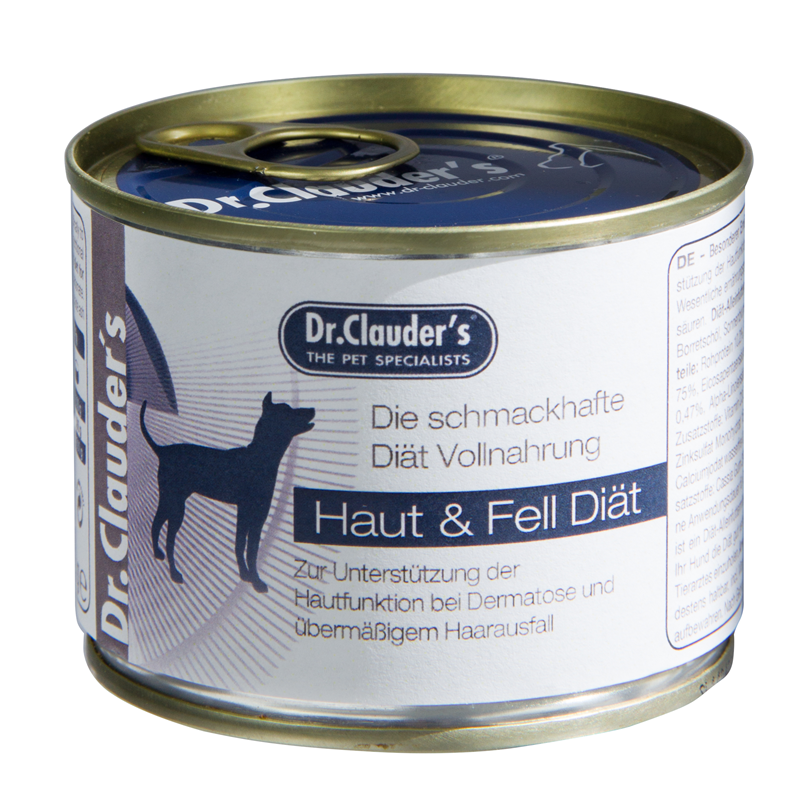 Dr. Clauder's Diät Hund FSD Haut&Felldiät 6x200g