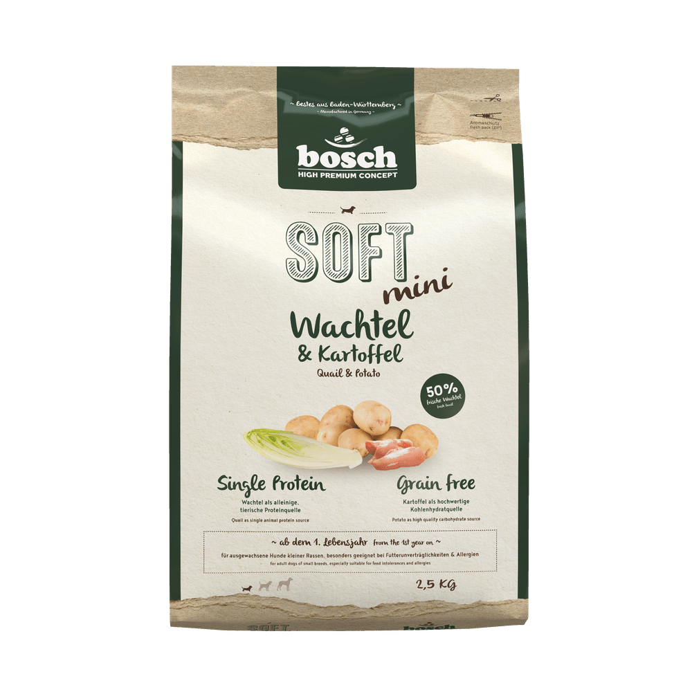 Bosch HPC Soft Mini Wachtel & Kartoffel