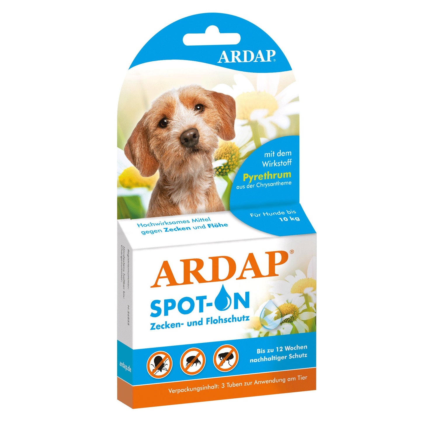 Ardap Spot-On für Hunde unter 10 kg