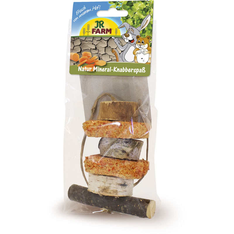 JR Farm Zähne Natur Mineral-Knabberspaß 250g