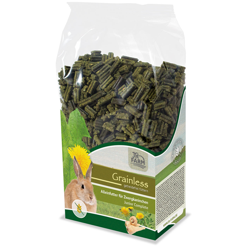 JR Farm Grainless Complete Junior Kaninchen 1kg
