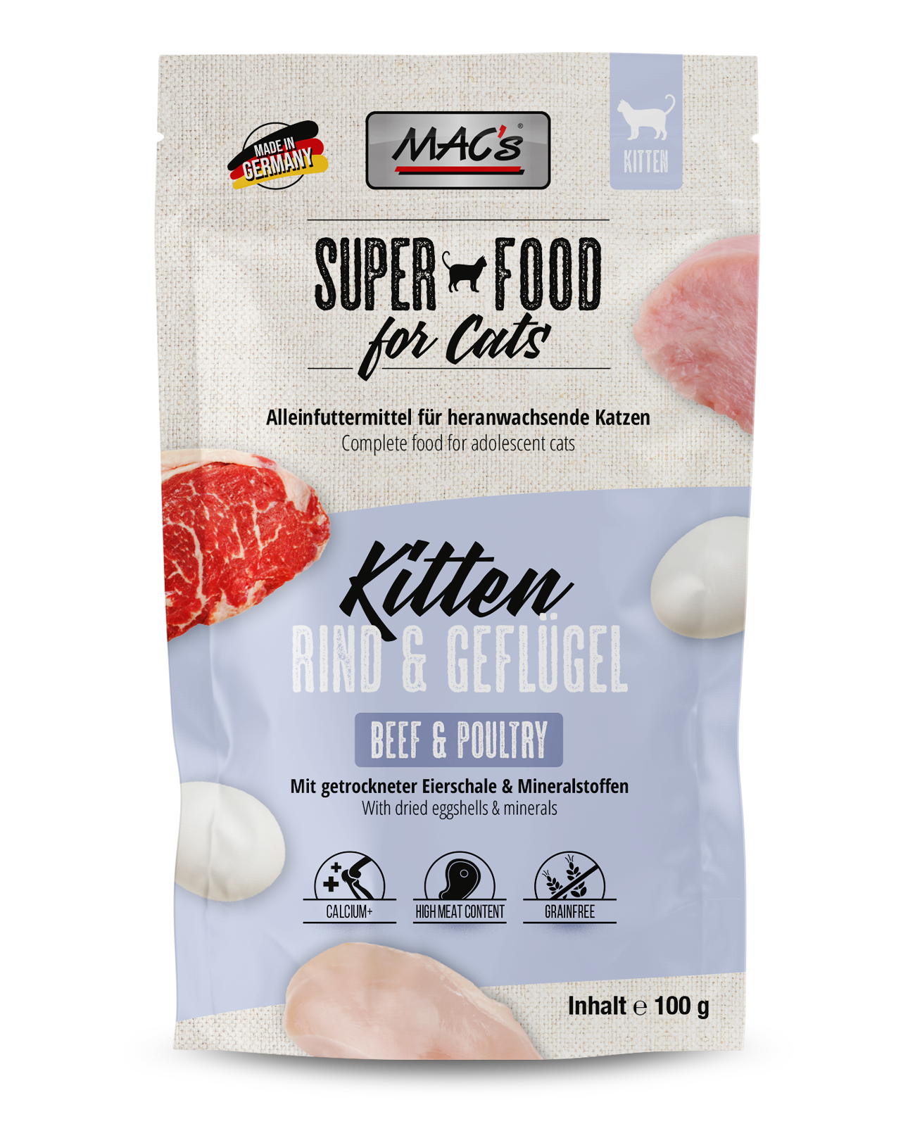 MAC's CAT - Pouch Kitten 12x100g