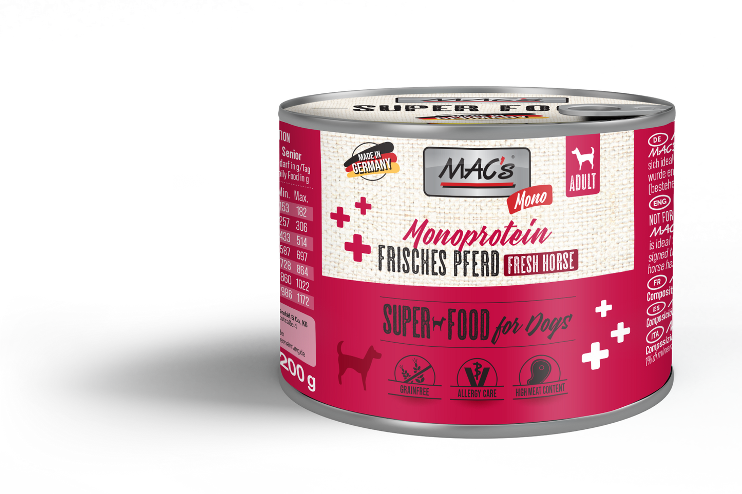 MAC's DOG - Monoprotein 6x200g