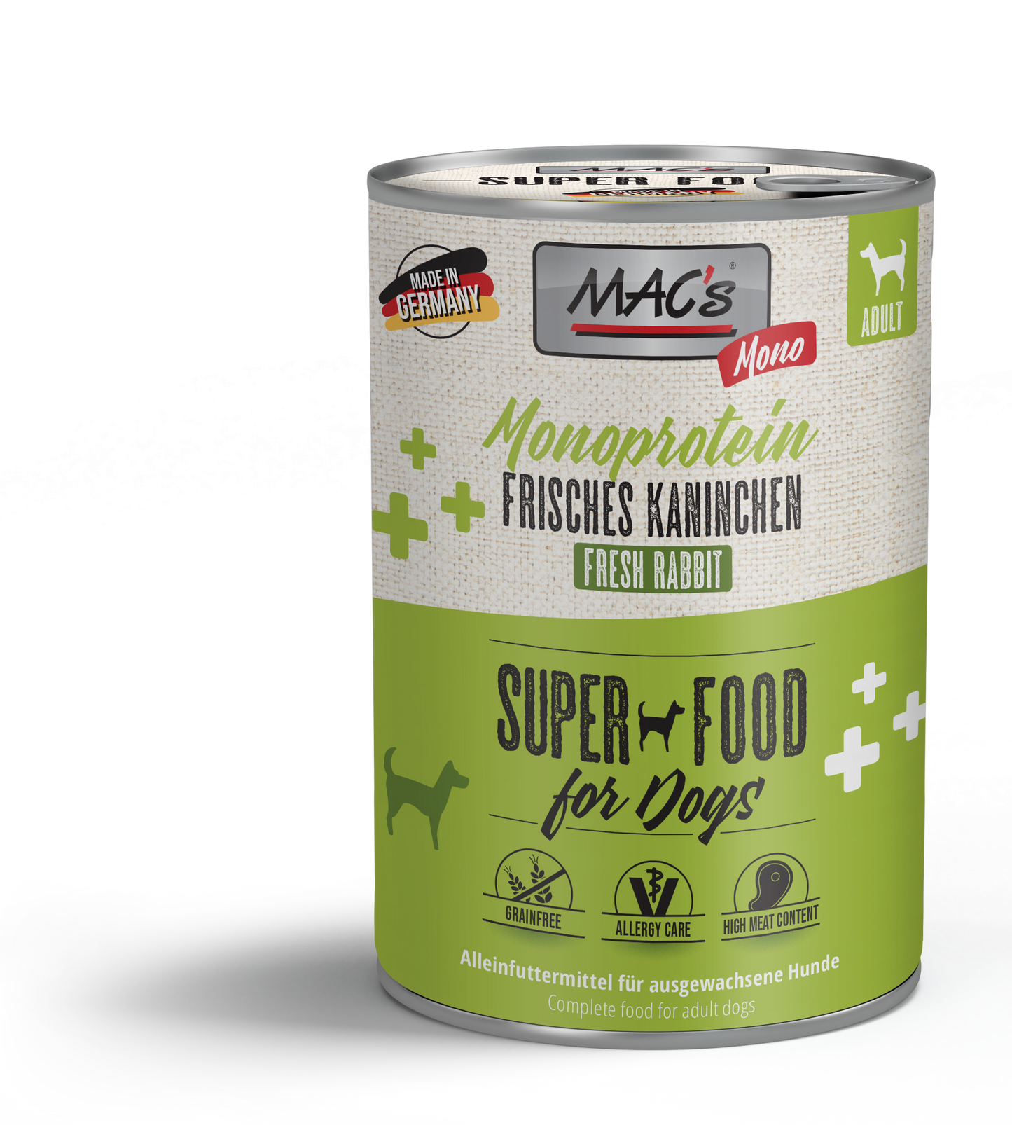 MAC's DOG - Monoprotein Dose 6x400g