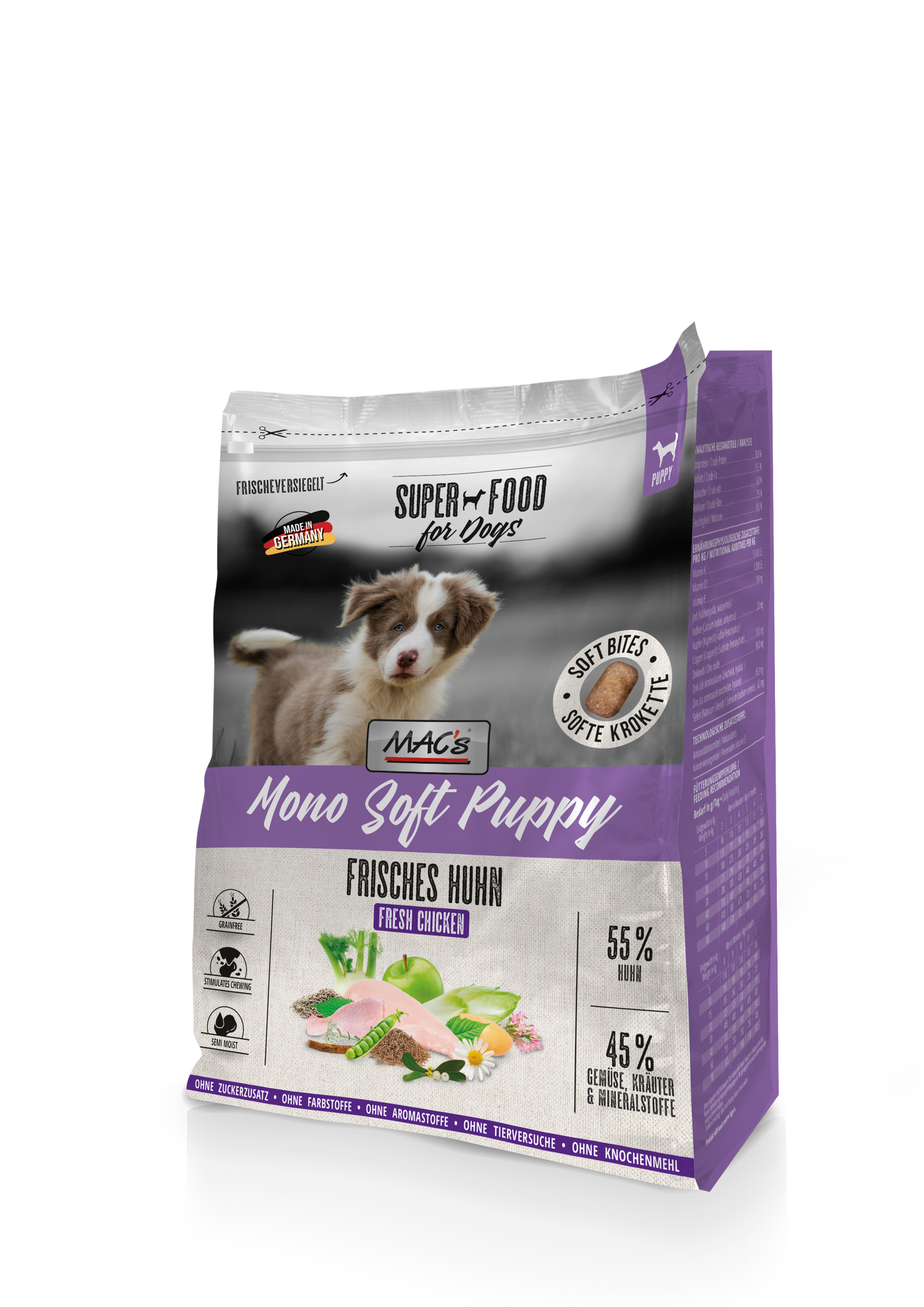 MAC's DOG - Mono Soft Puppy Frisches Huhn