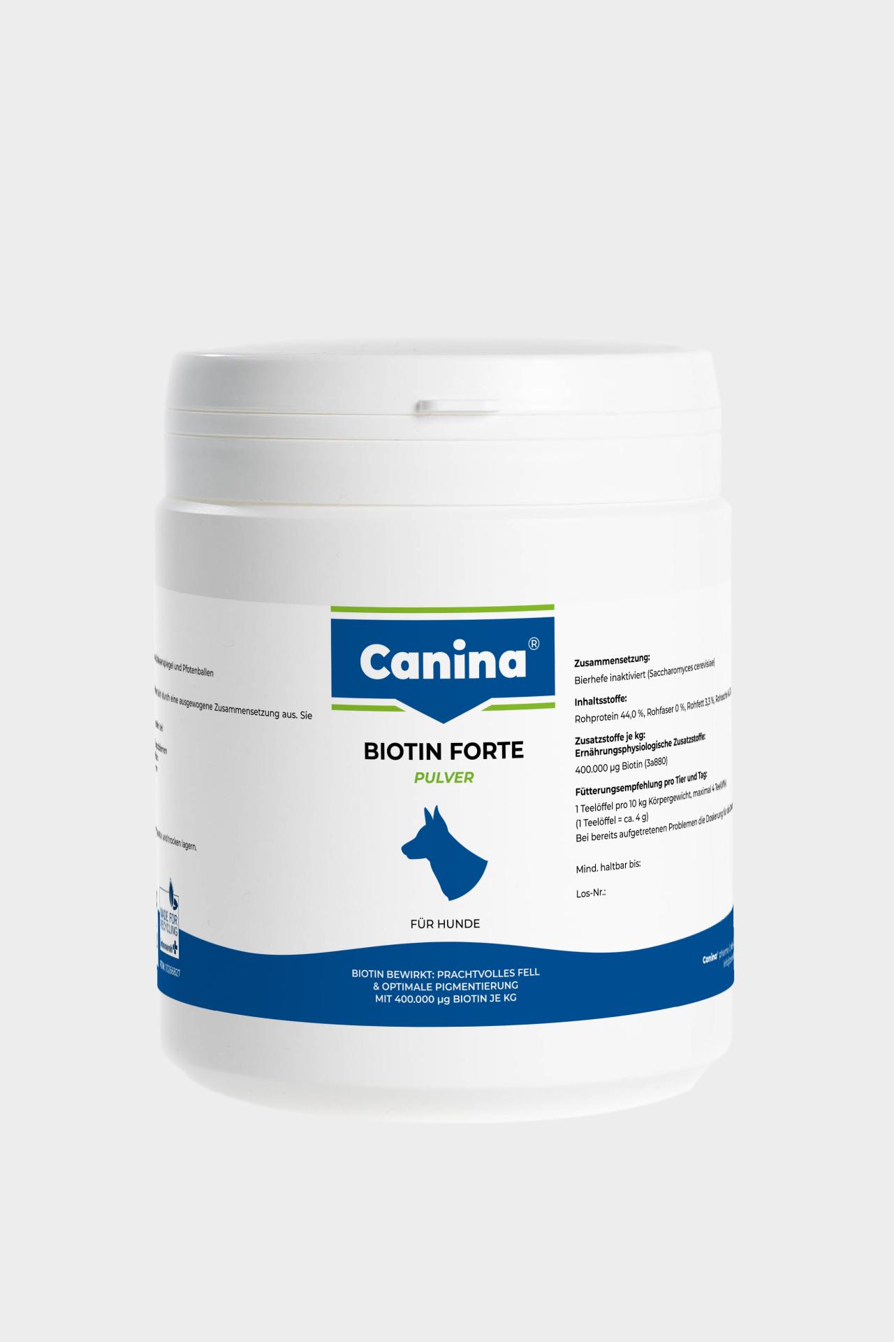 Canina Biotin Forte Pulver
