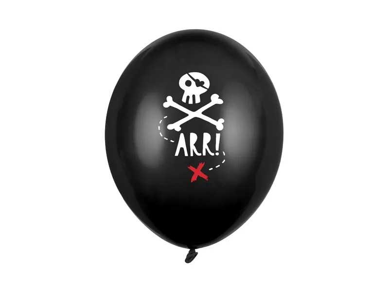 Piraten Luftballons Totenkopf