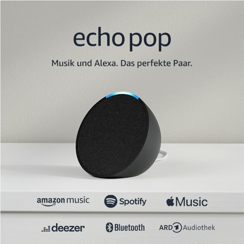 Echo Pop - Smarter Bluetooth-Lautsprecher mit Alexa