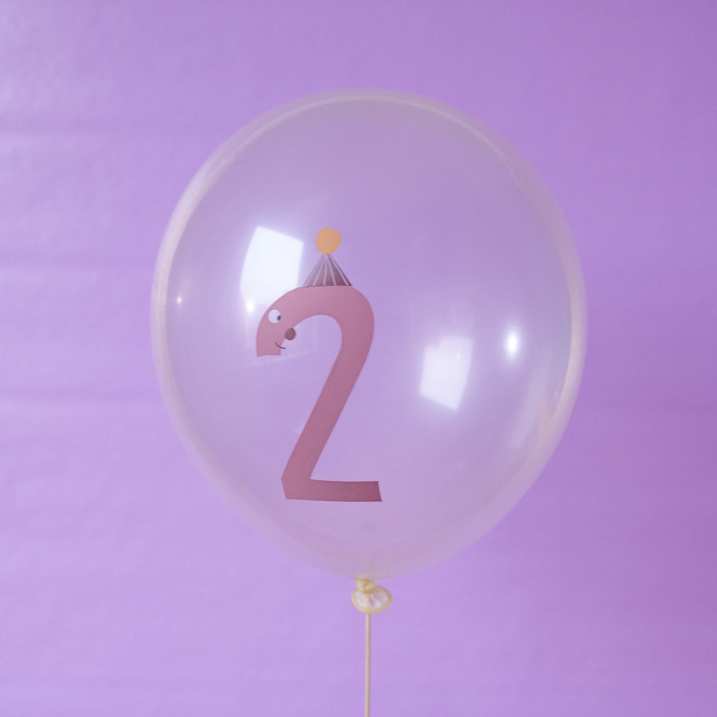 Zahlenballon Nr. 2