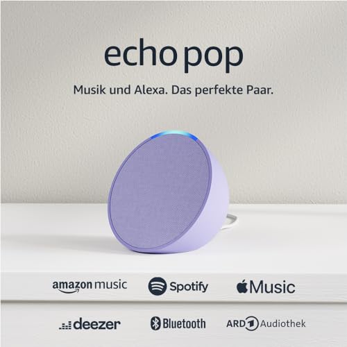 Echo Pop - Smarter Bluetooth-Lautsprecher mit Alexa