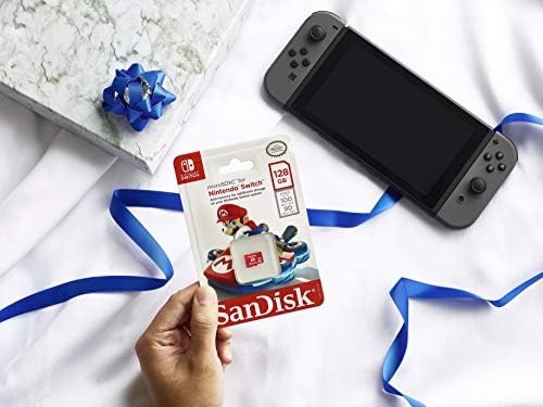 SanDisk microSDXC UHS-I Speicherkarte für Nintendo Switch - (U3, Class 10, 100 MB/s Übertragung, mehr Platz für Spiele)