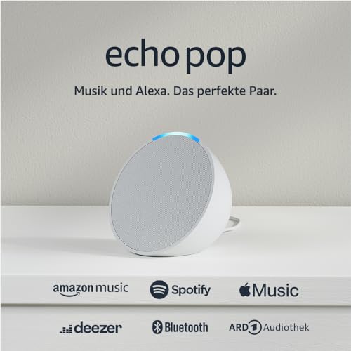 Echo Pop - Smarter Bluetooth-Lautsprecher mit Alexa
