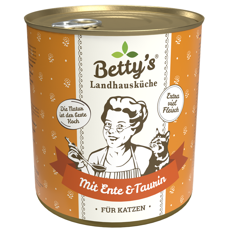 Betty's Landhausküche Cat - Dosen 6x800g