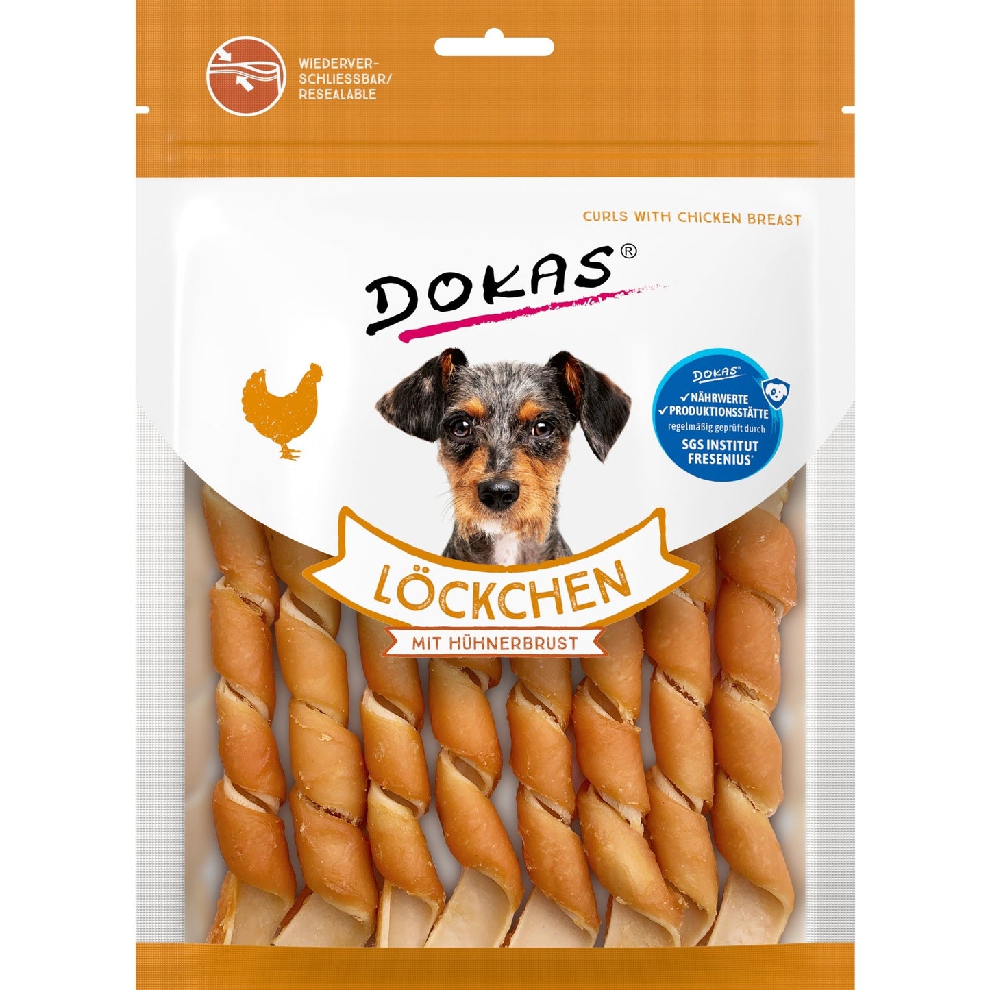 Dokas Dog Löckchen mit Hühnerbrust