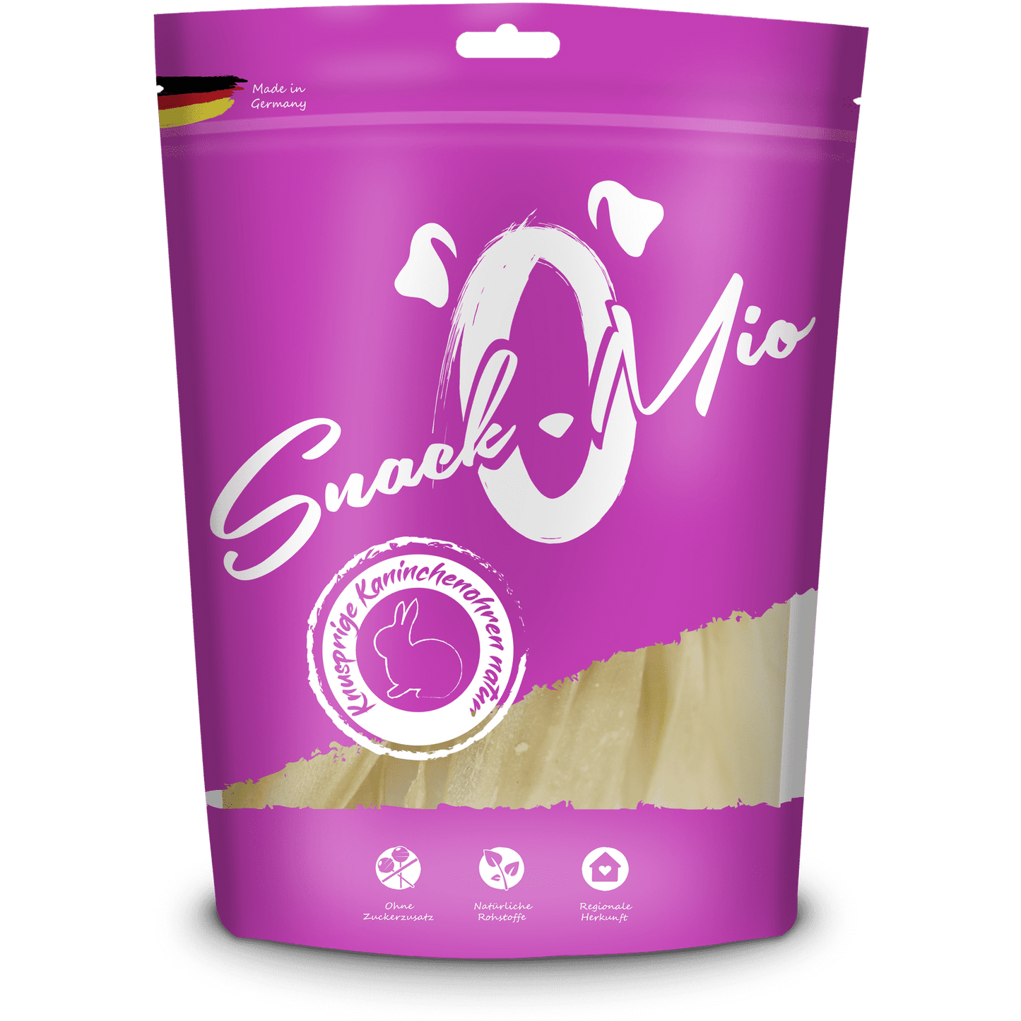 SnackOMio Kaninchenohren natur