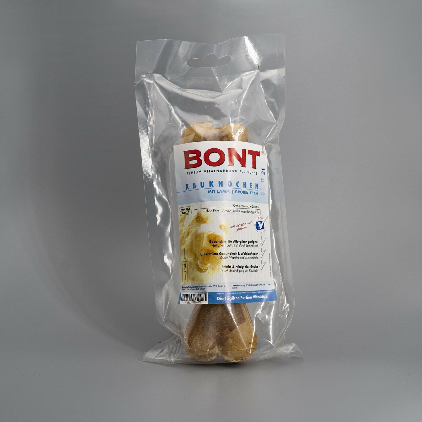 Bont Kauknochen gefüllt 17cm