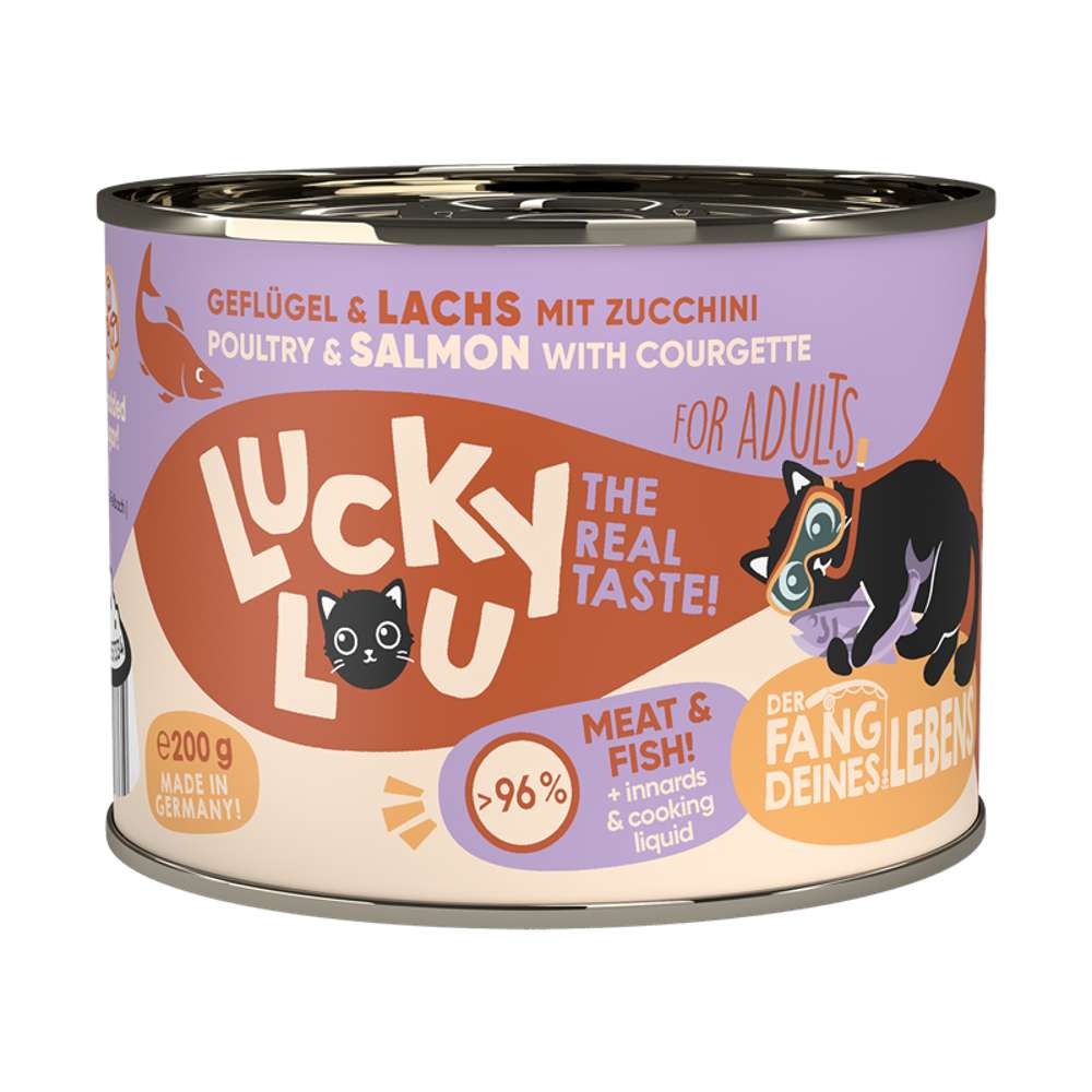 LuckyLou Cat - Life Stage Adult Dose 6x200g