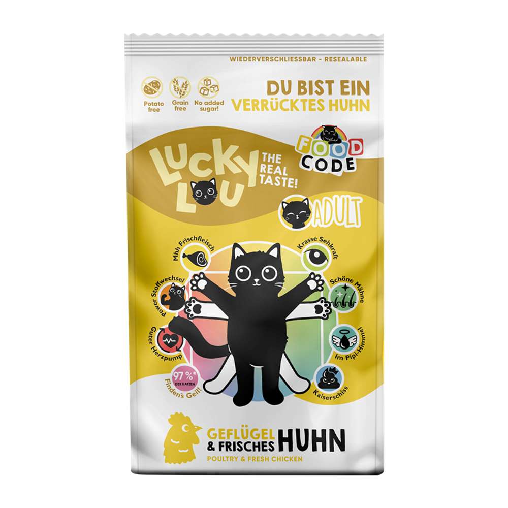 LuckyLou Cat - Geflügel & Huhn