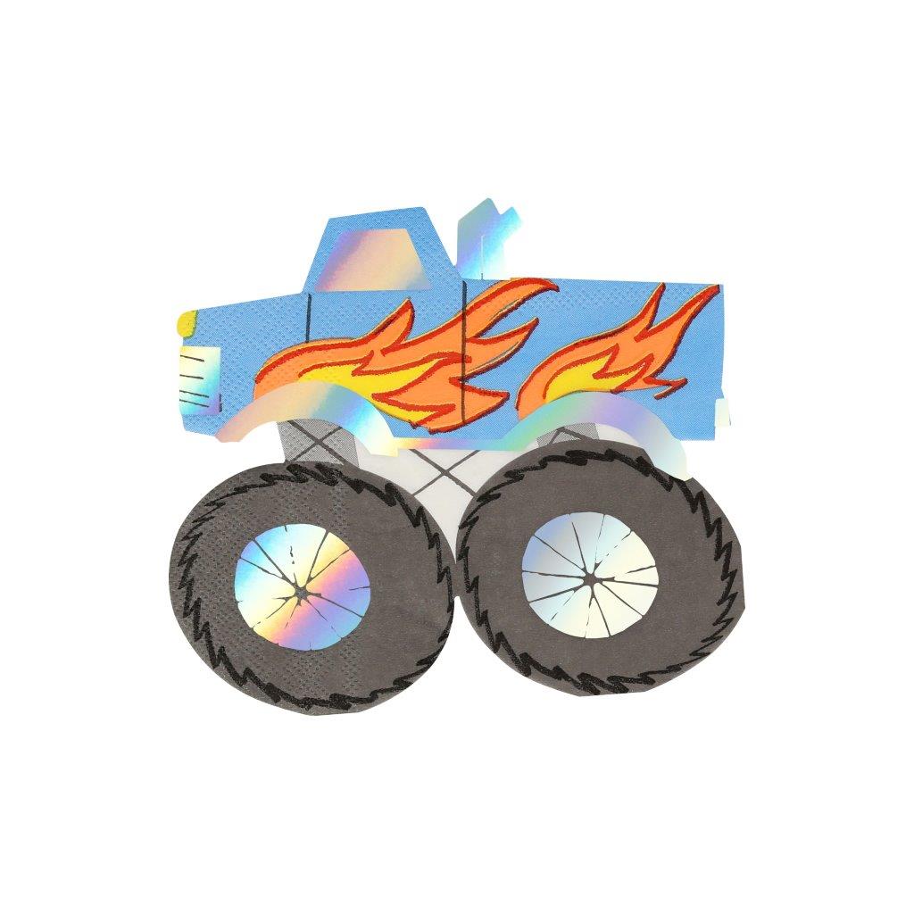 Monster Truck Servietten