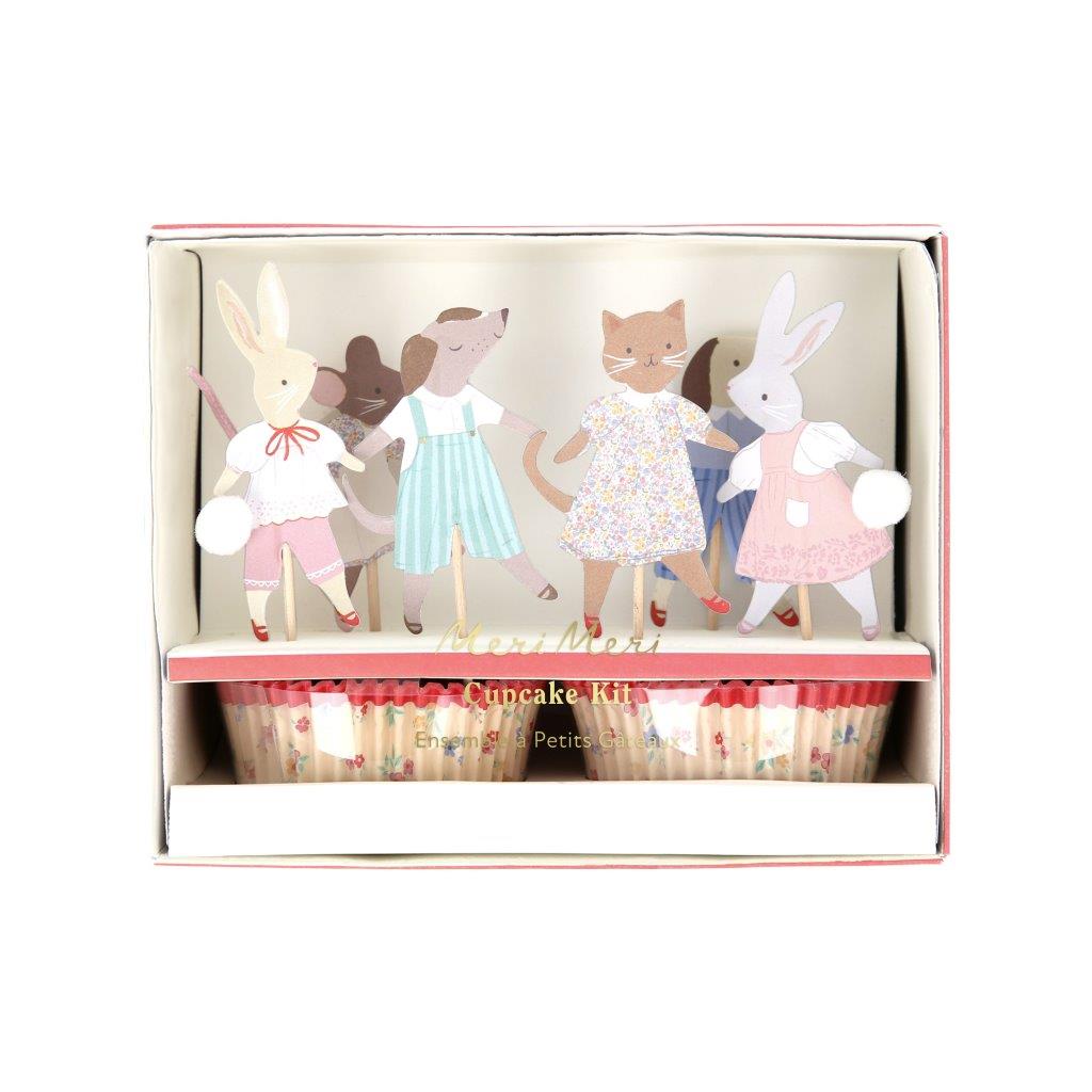 Animal Friends Cupcake Set