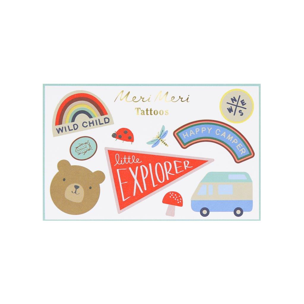 Camping Adventure Tattoos