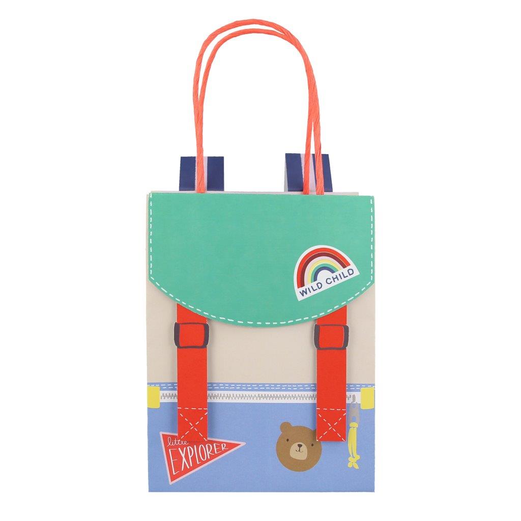 Camping Adventure Rucksack Partytüten