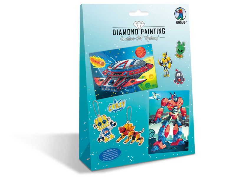 URSUS Diamond Painting Creative Set »Galaxy«