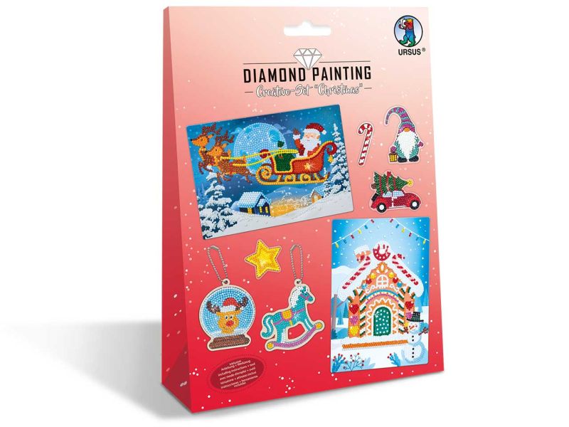 URSUS Diamond Painting Creative Set »Christmas«