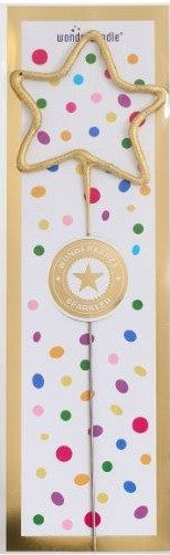 Wunderkerze Konfetti Stern