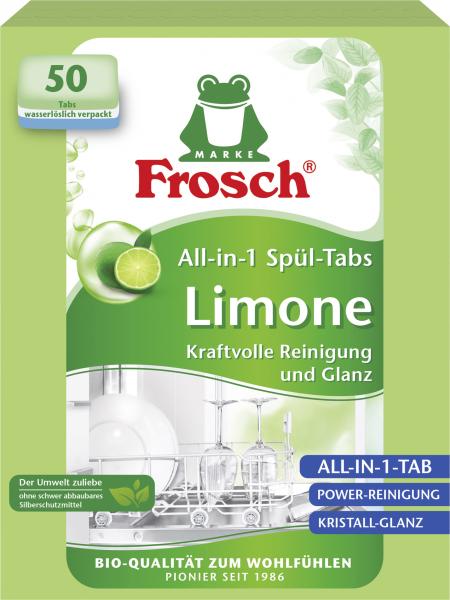 Frosch All-in-1 Spül-Tabs Limone