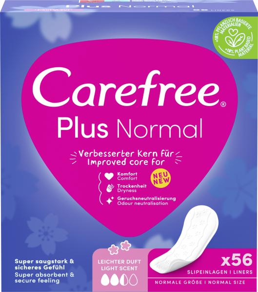 Carefree Plus Normal Slipeinlagen