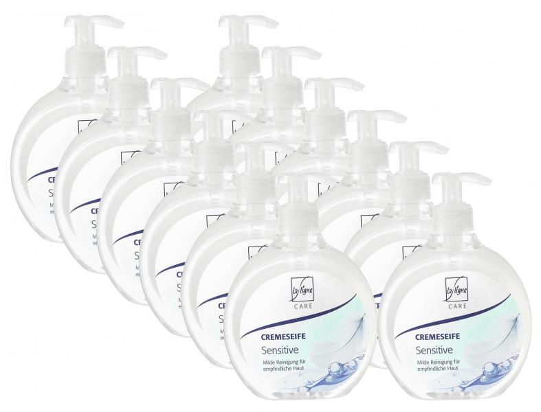 La Ligne Cremeseife im Spender Sensitive