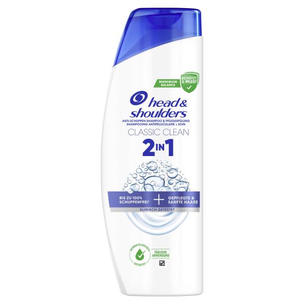 Head & Shoulders Anti-Schuppen Shampoo & Spülung 2in1 Classic Clean