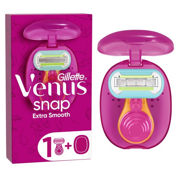 Gillette Venus Extra Smooth Snap Rasierer mit 1 Klinge