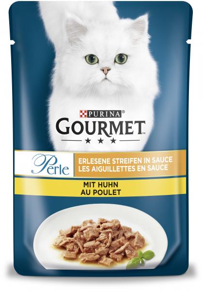 Purina Gourmet Perle Erlesene Streifen mit Huhn