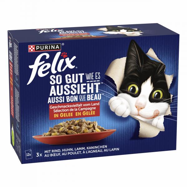 Felix So gut wie es aussieht Geschmacksvielfalt vom Land in Gelee