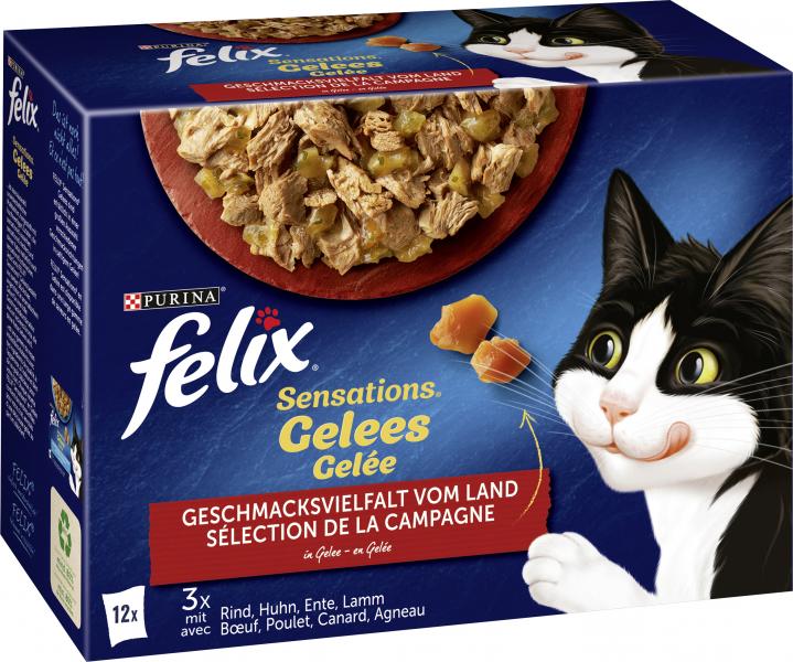 Felix Sensations Gelees Geschmacksvielfalt vom Land in aromatischen Gelee