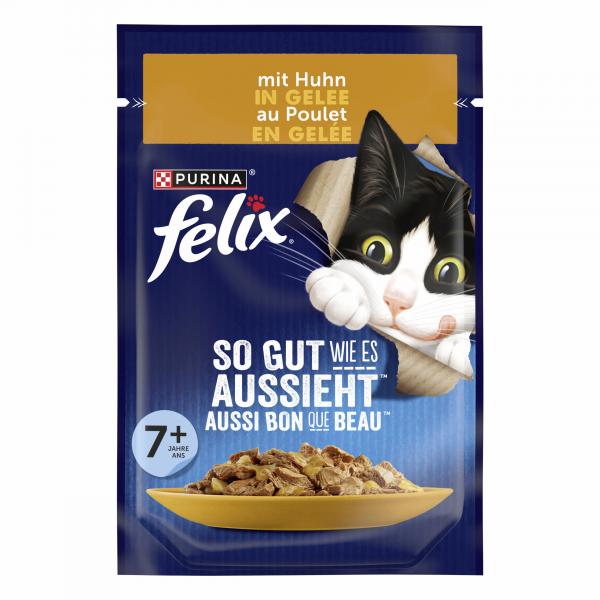 Felix So gut wie es aussieht 7+ mit Huhn in Gelee