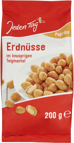 Jeden Tag Erdnüsse im Teigmantel knusprig