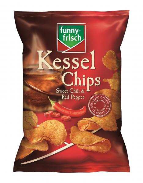 Funny-frisch Kessel Chips Sweet Chili & Pepper