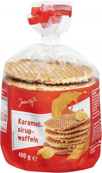 Jeden Tag Karamell-Sirup-Waffeln