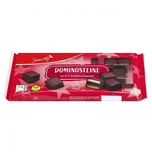 Jeden Tag Dominosteine Zartbitter