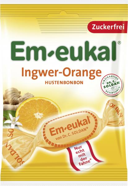 Em-eukal Hustenbonbons Ingwer- zuckerfrei