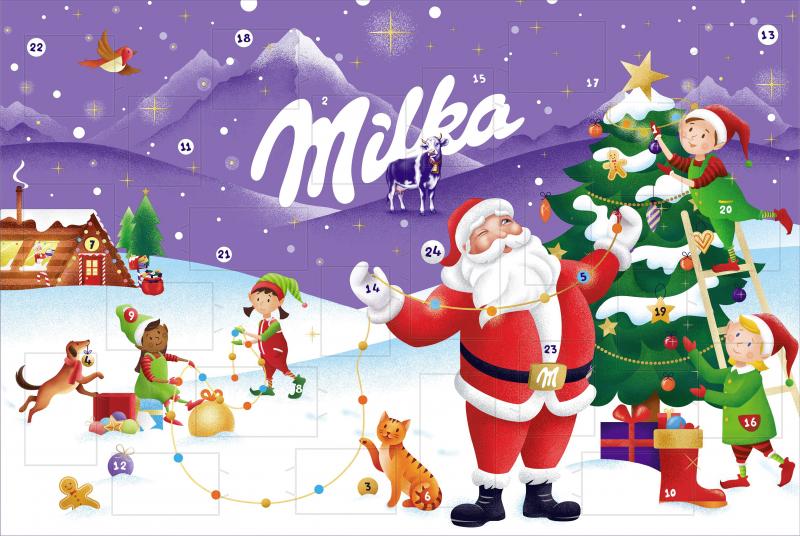 Milka Adventskalender